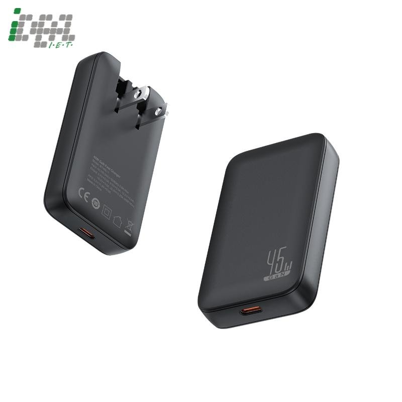 ultra slim 45w usb c gan charger