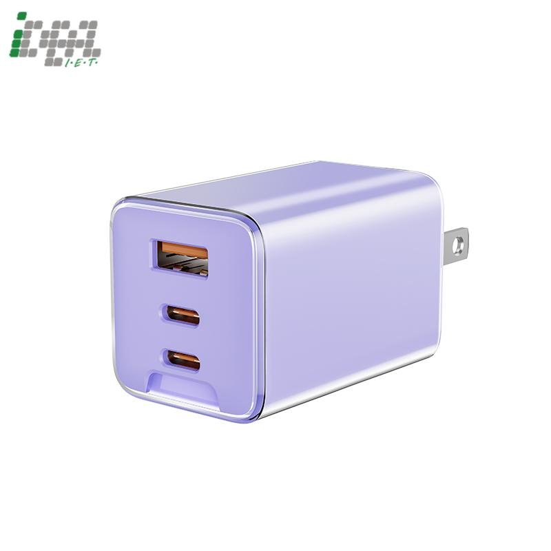 transparent shell 65w gan a+c charger (复制)