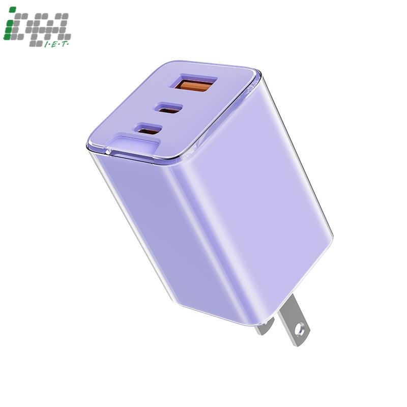 transparent shell 65w gan a+c charger (复制)