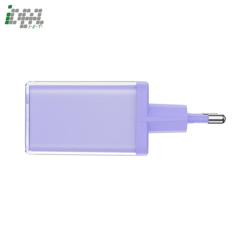 transparent shell 65w gan 2c charger