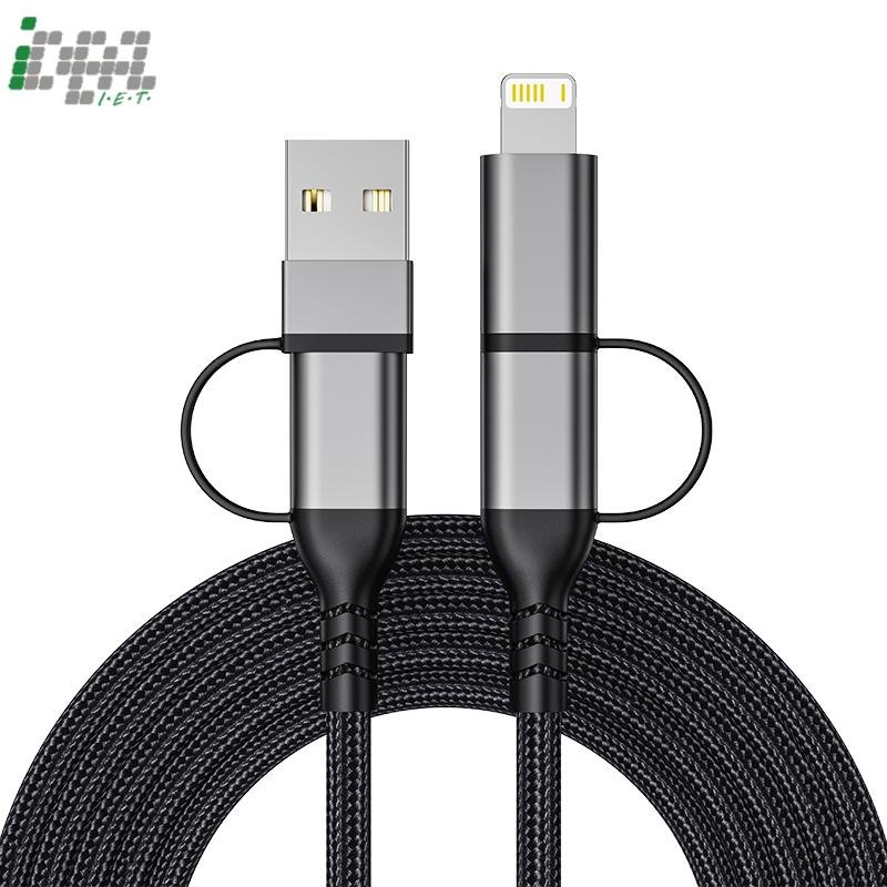 100w 2 in 2 usb cable