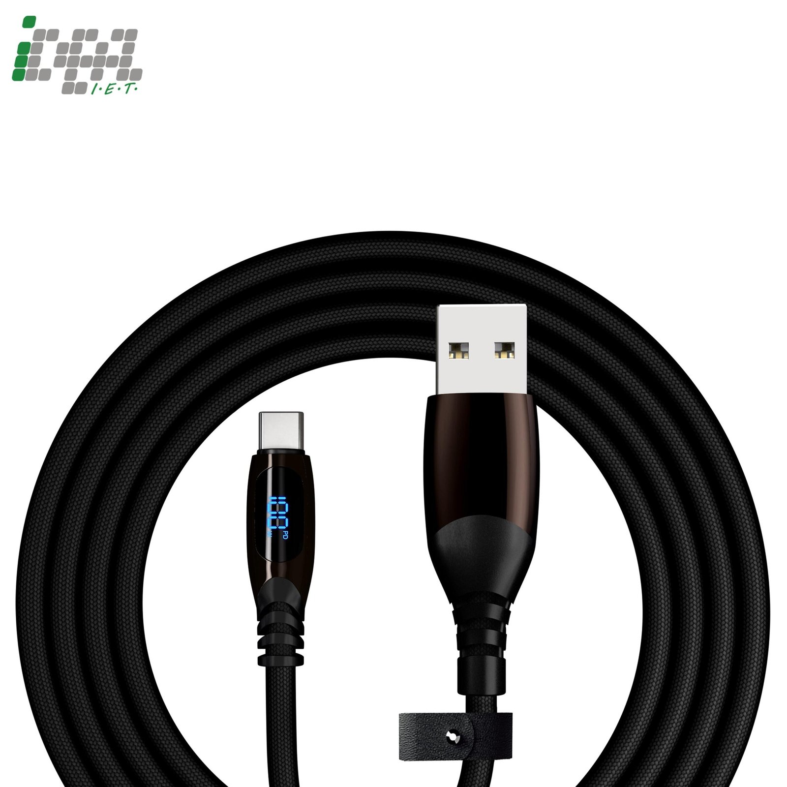 100w display fast charging data cable