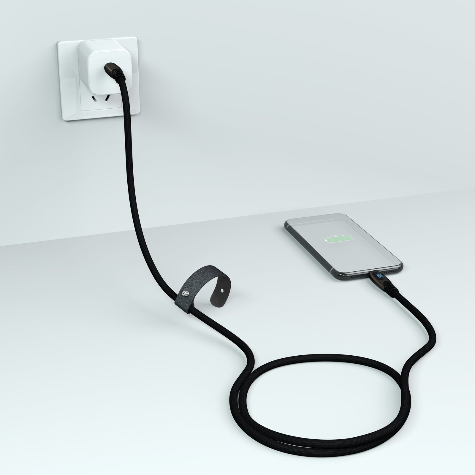 100w display fast charging data cable