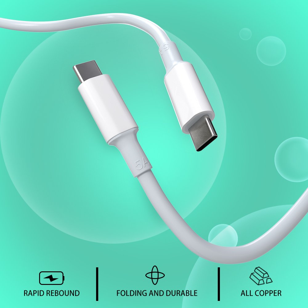 100w usb c to usb c data cable