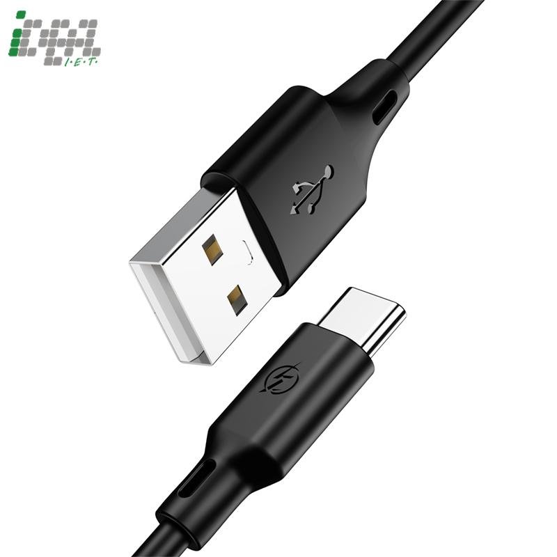 pvc/tpe usb a to usb c charging cable