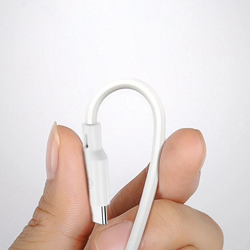 pvc/tpe usb a to usb c charging cable