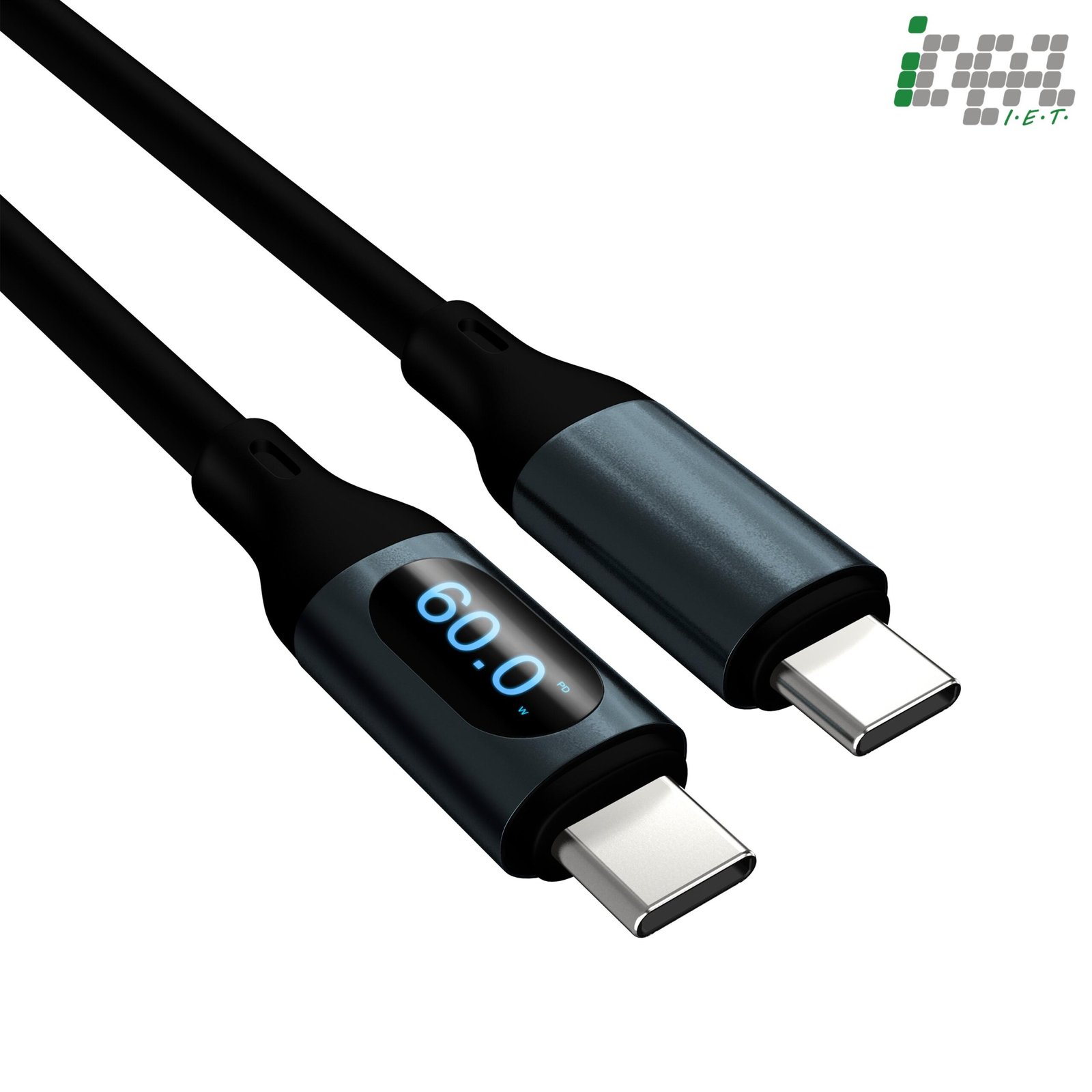 digital display usb c fast charging data cable