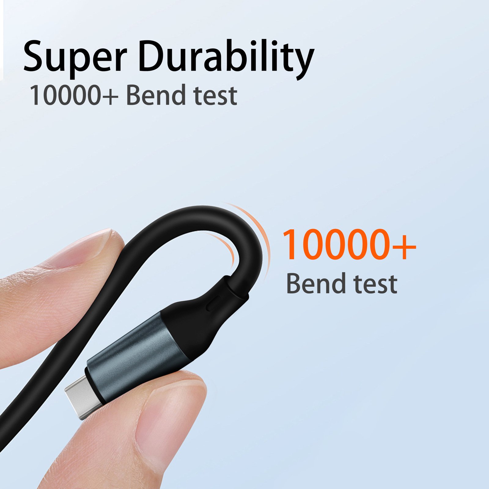 digital display usb c fast charging data cable