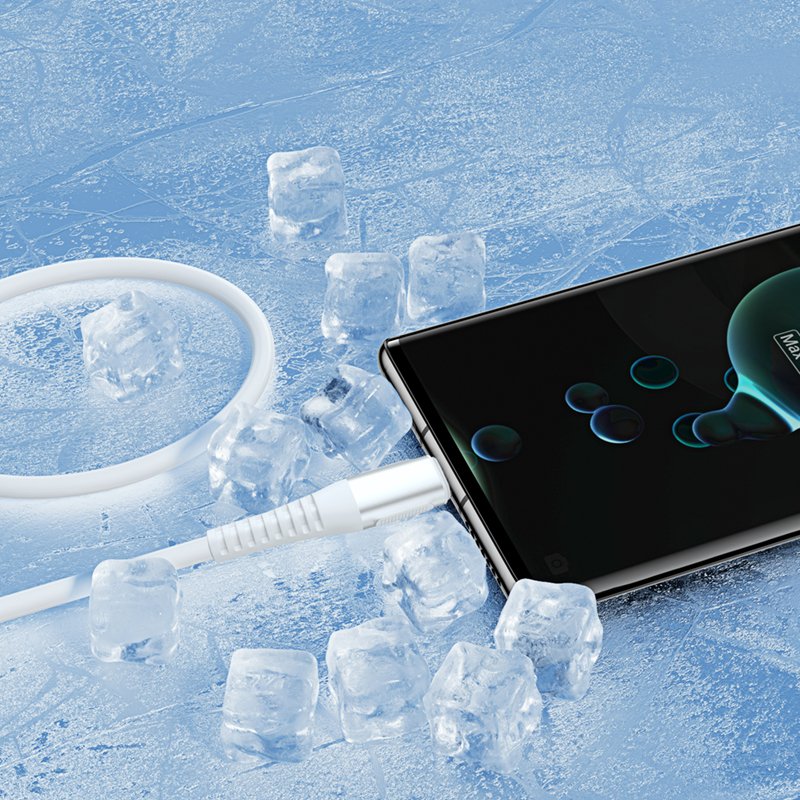 20w/60w silicone charging cable